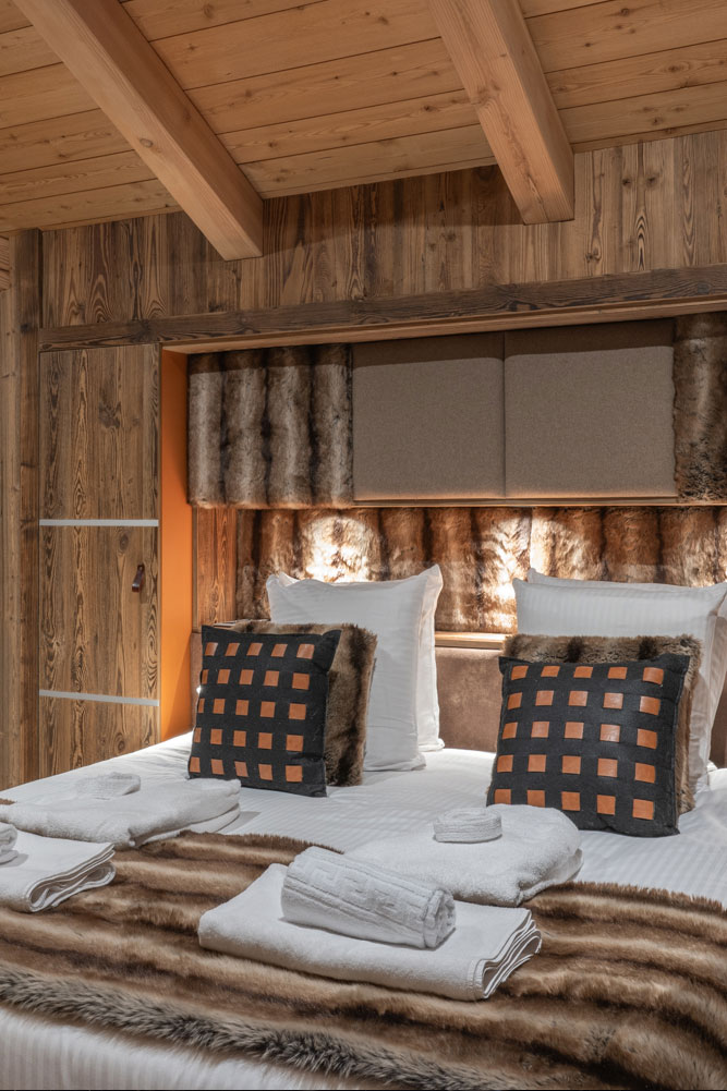 Location chalet luxe Alpe d'huez chambre suite