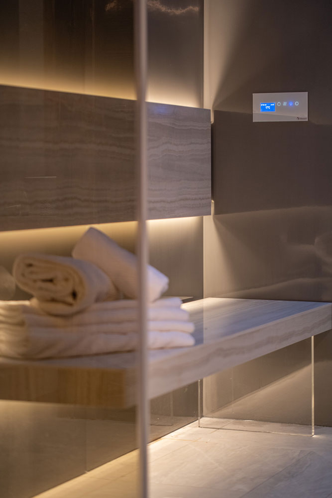 Location chalet luxe Alpe d'huez hammam