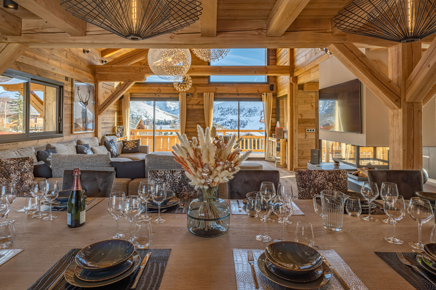 Location chalet luxe Alpe d'huez